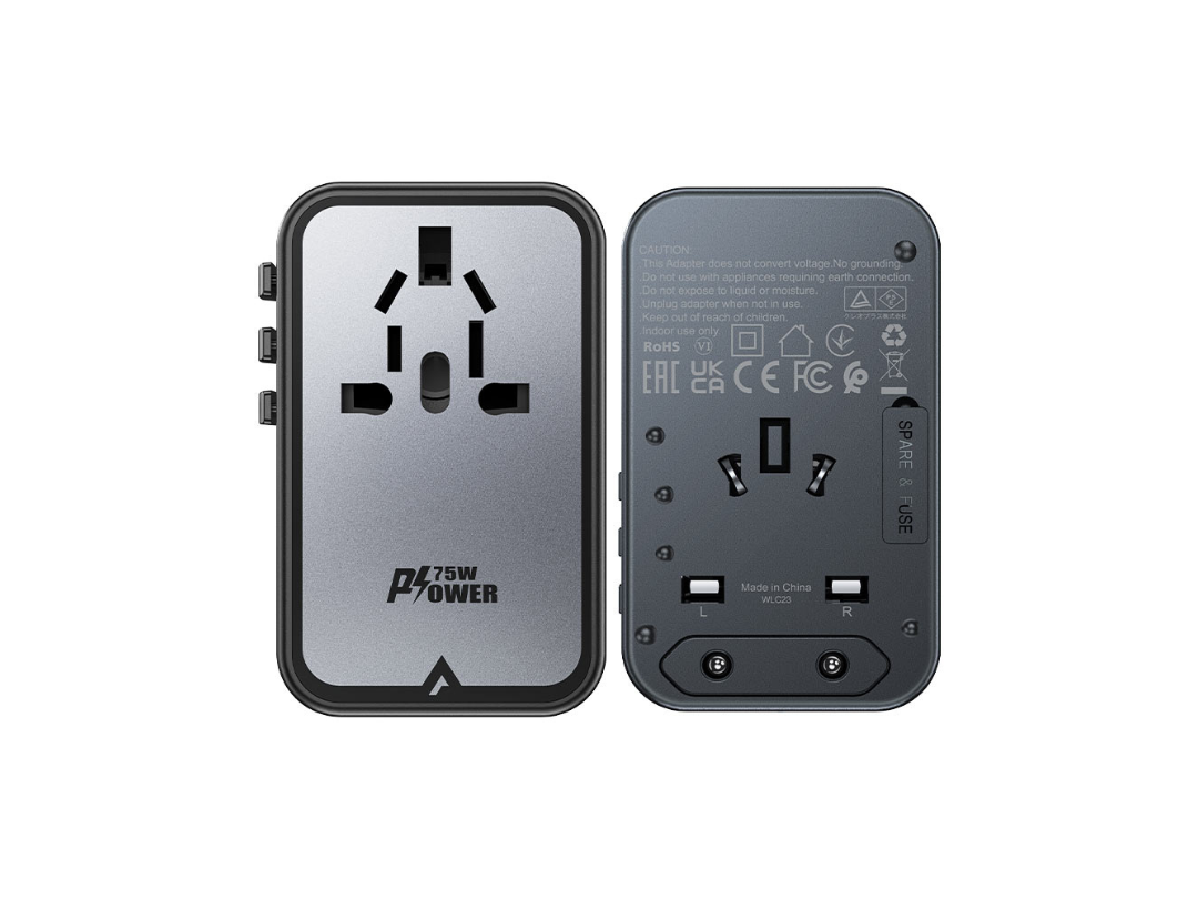 Buy Acefast Z1 GaN PD75W Travel Adapter in Qatar Buy Acefast Z1 GaN PD75W Travel Adapter in Qatar
